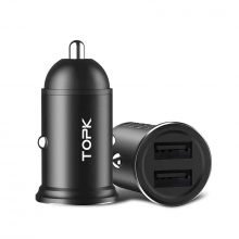 Автомобильное зарядное устройство TOPK G203 15W 2xUSB