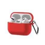Силиконовый чехол TOPK C06 с карабином для Apple AirPods Pro