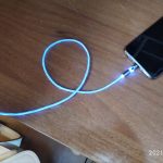 Магнитный кабель зарядки TOPK AM22 вращающийся photo review