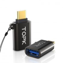 Адаптер OTG USB 2.0 Type-C TOPK A042