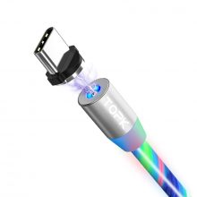 Светящийся магнитный USB кабель TOPK AM67