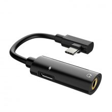Переходник Hoco LS19 USB Type-C 3.5мм аудио конвертер