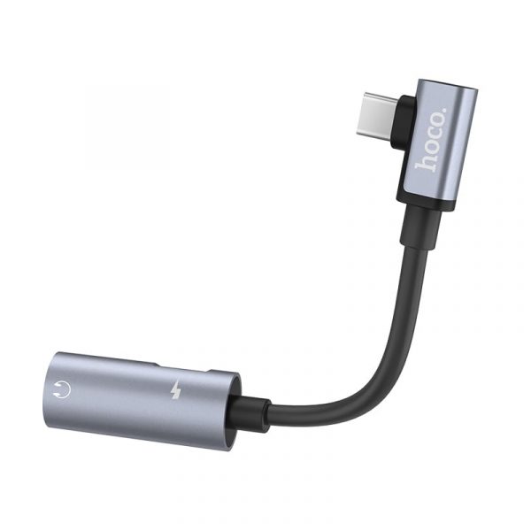 Переходник Hoco LS19 USB Type-C 3.5мм аудио конвертер