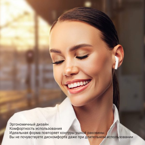 Беспроводные сенсорные TWS наушники TOPK T21