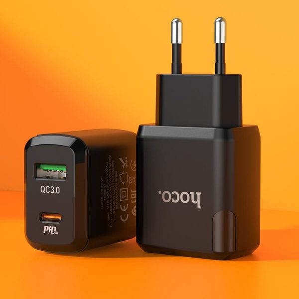 Сетевое зарядное устройство Hoco N5 20W QC3/PD