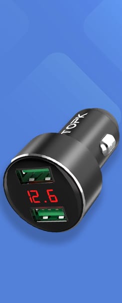 Автомобильные зарядные устройства TOPK