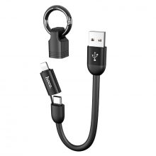 Кабель зарядки Hoco U87 2 в 1 Type-C/Lightning