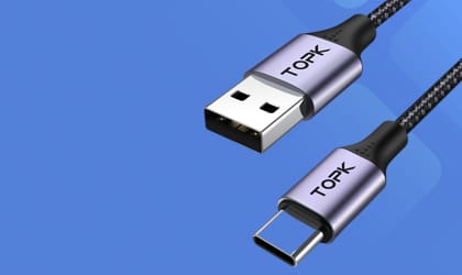 Кабели зарядки и синхронизации TOPK