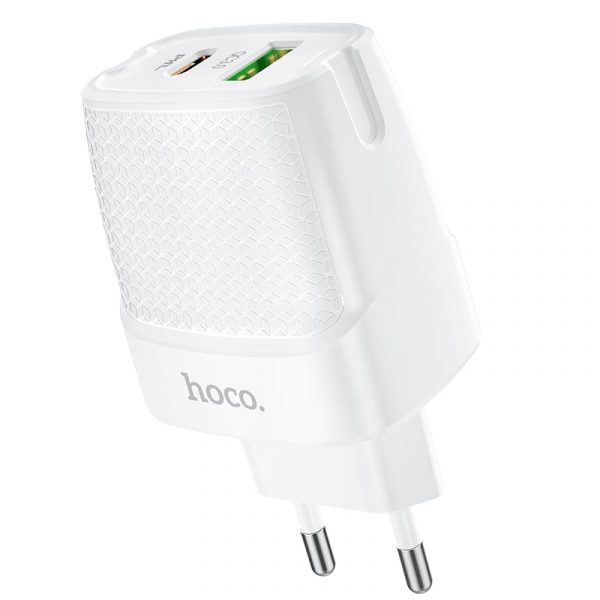 Сетевое зарядное устройство Hoco C85A 20W QC3/PD