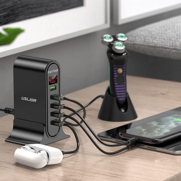 Сетевое зарядное устройство USLION US0148 5xUSB