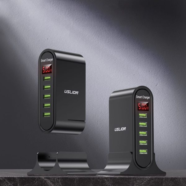 Сетевое зарядное устройство USLION US0148 5xUSB