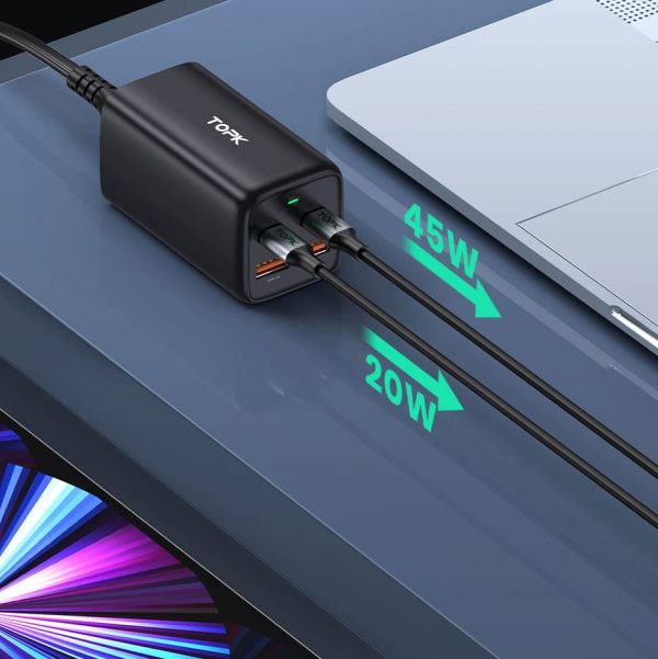 GaN сетевое зарядное устройство TOPK B15-C4