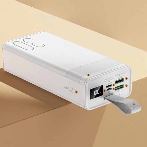 Повербанк REMAX RPP-320 30000mAh 22.5W QC 3.0/PD