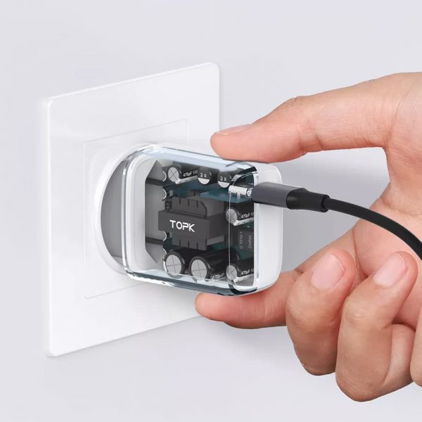 Сетевое зарядное устройство TOPK B110P 20W PD3