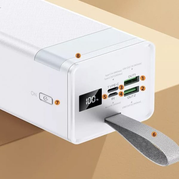 Повербанк REMAX RPP-321 50000mAh 22.5W QC 3.0/PD