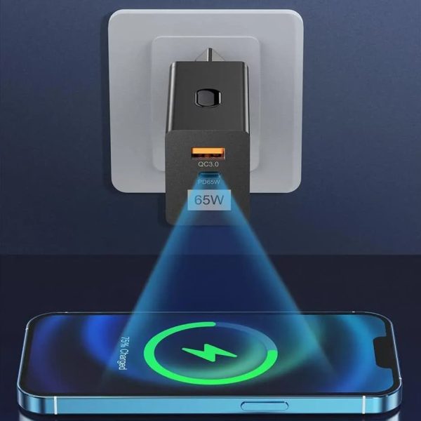 GaN сетевое зарядное устройство USLION UD7579