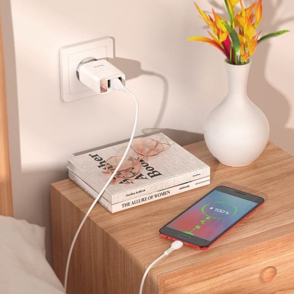 Сетевое зарядное устройство Hoco C93A 17W 3xUSB
