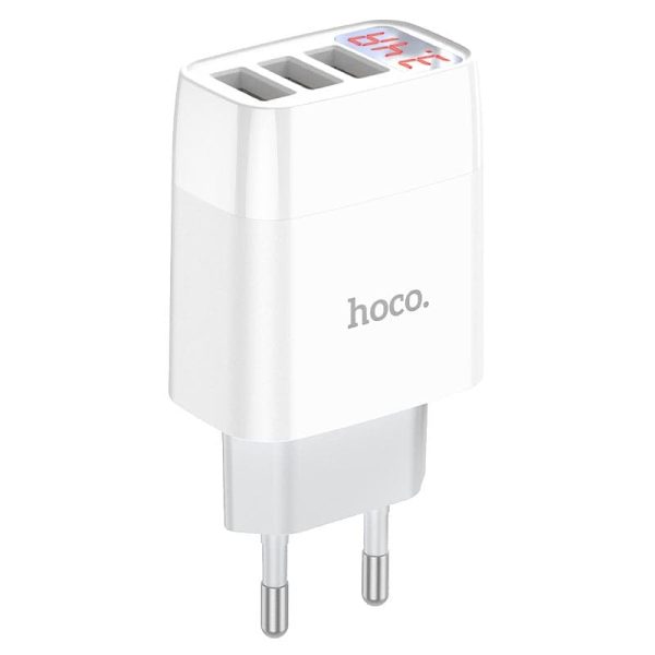 Сетевое зарядное устройство Hoco C93A 17W 3xUSB