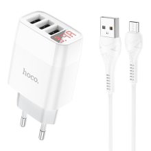 Сетевое зарядное устройство Hoco C93A 17W 3xUSB