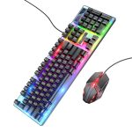 Игровая светящаяся клавиатура+мышь Hoco GM18