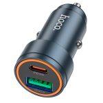 Автомобильное зарядное Hoco Z57A | 1USB/1Type-C, 30W/3A, PD/QC