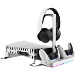 Зарядная станция iPega для PS5 Slim PG-P5S039 | RGB, Fan, USB 3.0