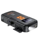 Автомобильное пускозарядное устройство-компрессор Hoco QS2 | 8000mAh