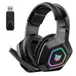 Игровые наушники ONIKUMA Gaming B100 | BT5.3/2.4G, Type-C, RGB